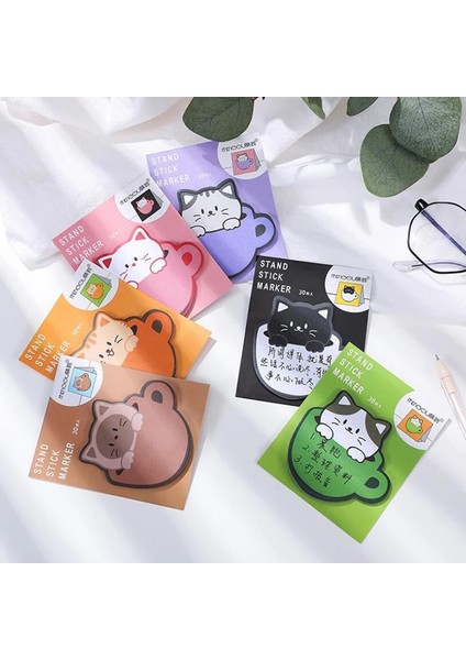 Yeşil Tarzı 30 Sayfa Karikatür Kediler Bloknot Kawaii Yapışkan Notlar Dıy Planlayıcısı Dergisi Endeksi Çıkartmalar Etiket Etiketleri Kore Kırtasiye Ofis (Yurt Dışından) indirimleri