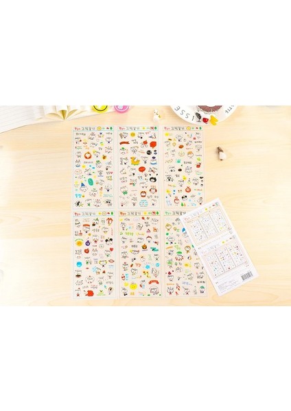 Ute Güneşli Gün Hayat Pvc Etiket Diy Fotoğraf Albümü Cep Dekorasyon Etiketi Etiket Kırtasiye Günlüğü Sticker Çocuklar Için (Yurt Dışından) modelleri