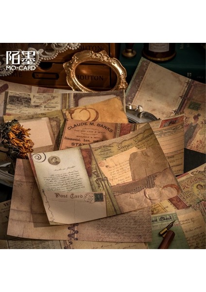 Scz-Hybjb-01 Tarzı 30 Sayfa Retro Nostaljik Ingilizce Not Defteri Yaratıcı Dıy Dergisi Malzeme Scrapbooking Dekorasyon Malzemesi Notlar Kağıt Kırtasiye (Yurt Dışından)