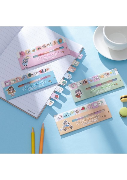 Pembe Tarzı Eets Kawaii Bayraklar Sekmeler Çubuk Sayfa Işaretleyiciler Kitap Sekme Kağıt Dizini Yer Işareti Yapışkan Notlar Bloknotlar Sevimli Kırtasiye Dergileri (Yurt Dışından) fiyatları