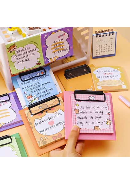 E Tarzı Kawaii Yaratıcı Şişman Kaplan Kurulu Klip Yapışkan Not Defteri Sevimli Kore Kırtasiye Okul Malzemeleri Öğrenci Not Mesajı Çıkartmalar (Yurt Dışından) fiyatları