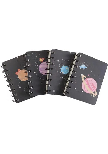 A704 Tarzı A7 Dream Planet Sevimli Mini Taşınabilir Bobin Not Defteri Günlüğü Kitap Egzersiz Kitabı Escolar Papelaria Okul Ofis Arzı (Yurt Dışından) indirimleri
