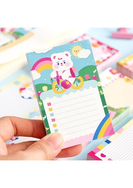 F Tarzı Eets Sevimli Tatlı Ayı Bloknot Kawaii Kırtasiye N Kez Yapışkan Notlar Taşınabilir Not Defteri Okul Ofis Arzı Papeleria (Yurt Dışından)