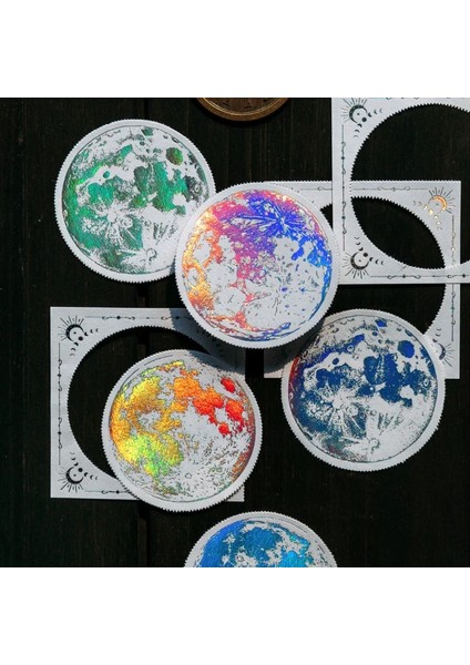C Tarzı Gece Yarısı Yıldızı ve Ay Malzeme Kağıt Parlak Not Defteri Dekoratif Kırtasiye Scrapbooking Günlüğü Etikel Önemsiz Günlük Planlayıcısı (Yurt Dışından) indirimleri