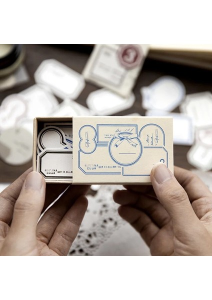 No.3 Tarzı Vintage Not Malzemesi Kağıt Mini Sınır Dekoratif Kırtasiye Scrapbooking Günlüğü Albümü Etikel Retro Etiket Malzemesi Kağıt Kartı (Yurt Dışından) indirimleri
