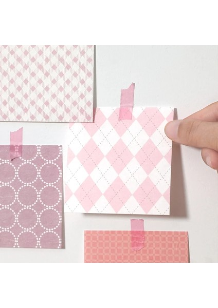 B Tarzı 80 Sayfa Retro Ekose Stilleri Not Defterleri Yapışkan Olmayan Notlar Malzeme Kağıt Scrapbooking Günlükleri Kolaj Önemsiz Ins Kırtasiye (Yurt Dışından) fırsatları