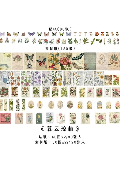 No.1 Stili Et Vintage Önemsiz Günlük Kağıt Notlar Dekoratif Kırtasiye Scrapbooking Günlüğü Albümü Etiket Retro Malzeme Etiket Planlayıcısı (Yurt Dışından)