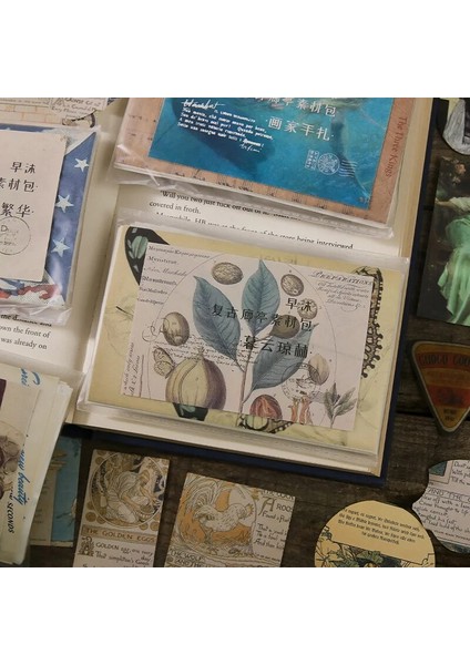 No.1 Stili Et Vintage Önemsiz Günlük Kağıt Notlar Dekoratif Kırtasiye Scrapbooking Günlüğü Albümü Etiket Retro Malzeme Etiket Planlayıcısı (Yurt Dışından) indirimleri