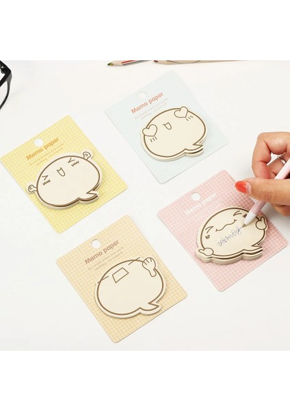 1 Adet Sevimli Büyük Yüz N Kere Yapışkan Notlar Not Defteri Kağıt Etiket Not Defteri Kırtasiye Escolar (Yurt Dışından) fiyatları