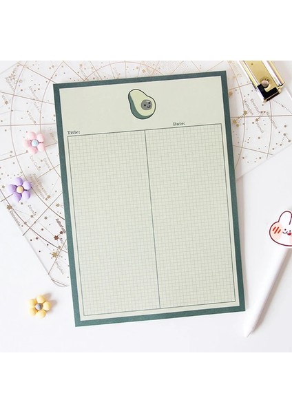 Bq1 Stili Izgara Sevimli Peluş Ayı Bloknot Öğrenci Haftalık Planlayıcısı Notlar Kağıt Defter Günlüğü Not Defteri Kawaii Kırtasiye Okul Malzemeleri (Yurt Dışından)