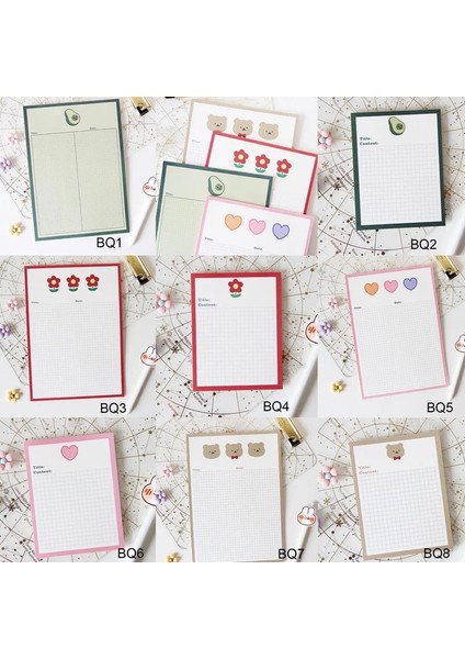 Bq1 Stili Izgara Sevimli Peluş Ayı Bloknot Öğrenci Haftalık Planlayıcısı Notlar Kağıt Defter Günlüğü Not Defteri Kawaii Kırtasiye Okul Malzemeleri (Yurt Dışından) fırsatları