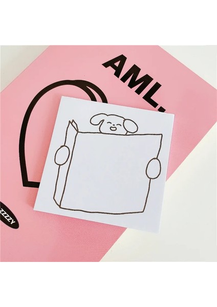 No.6 Stili 1 Paket Kawaii Inek Koala Ayı Not Planlayıcısı Mesaj Not Defteri Kore Ins Kırtasiye Not Defteri Ofis Mesaj Bırakın Ofis Malzemeleri (Yurt Dışından)