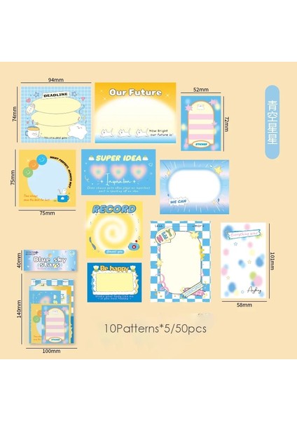 B Tarzı Ute Ins Kore Bloknot Dekorasyon Scrapbooking Günlüğü Albümü Dıy Dergisi Mesaj Notları Kağıt Okul Not Defteri Kırtasiye (Yurt Dışından)