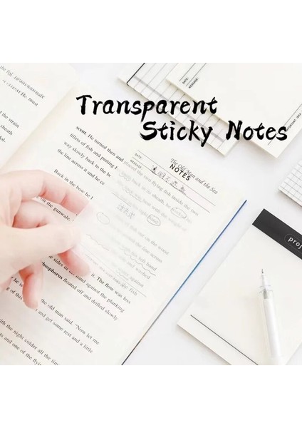 Kuşak Stili Şeffaf Yapışkan Noteeets Bloknot Pet Not Defteri N Kez Çıkartmalar Endeksi Çıkartmalar Okul Malzemeleri Öğrenci Sevimli Kırtasiye (Yurt Dışından) indirimleri