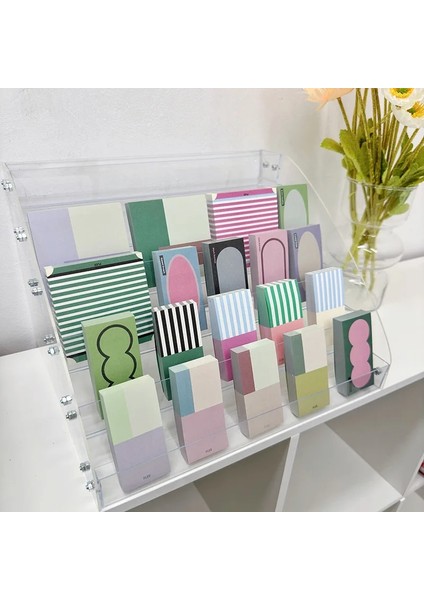 K Tarzı Ute Retro Bloknot Dekor Scrapbooking Dıy Günlük Haftalık Planlayıcısı Ofis Mesaj Notları Kağıt Yapılacaklar Listesi Not Defteri Kırtasiye (Yurt Dışından)