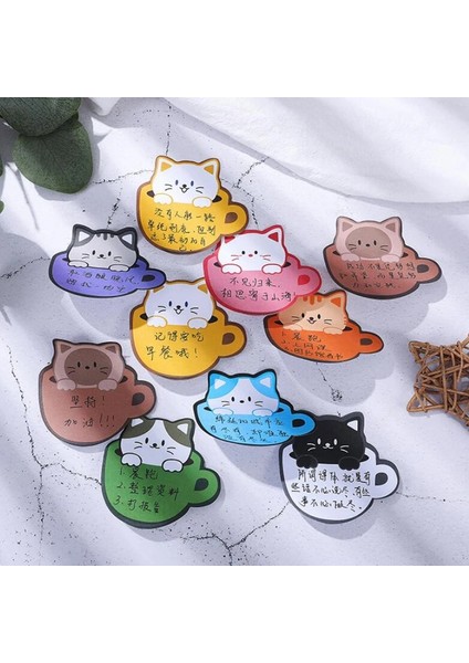 Siyah Stil 30 Sayfa Sevimli Kediler Bloknotlar Kawaii Yapışkan Notlar Dıy Dizüstü Planlayıcısı Dergisi Endeksi Çıkartmalar Kore Kırtasiye Ofis Malzemeleri (Yurt Dışından) fiyatları