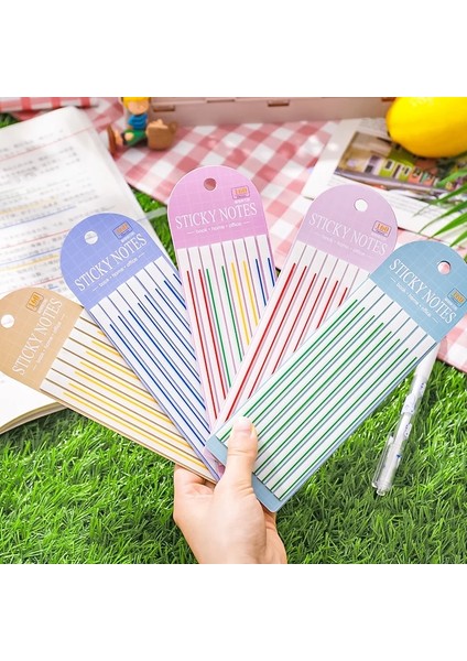 A-Mavi Tarzı 25 Yaprak Şeffaf Yapışkan Notlar Ince Uzun Şeritler Renkli Vurgulama Çıkartmalar Floresan Endeksi Kırtasiye Karalama Defteri 20*6 cm (Yurt Dışından) fırsatları
