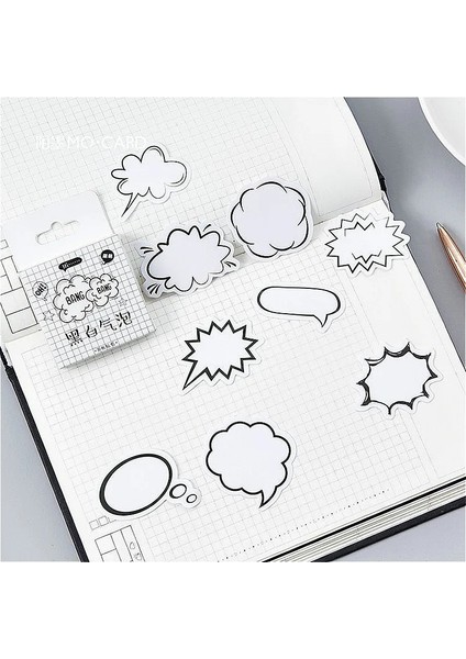 Tarzı E Siyah ve Beyaz Kabarcıklar Bloknot Ekose Çizgiler Not Yapışkan Kağıt Kırtasiye Planlayıcısı Etiket Not Defteri Okul Malzemeleri (Yurt Dışından) modelleri