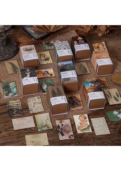Monaideksin Tarzı Lot Bloknotlar Malzeme Papertime Arka Kağıt Önemsiz Günlük Scrapbooking Kartları Arka Plan Dekorasyon Kağıdı Kırtasiye (Yurt Dışından)