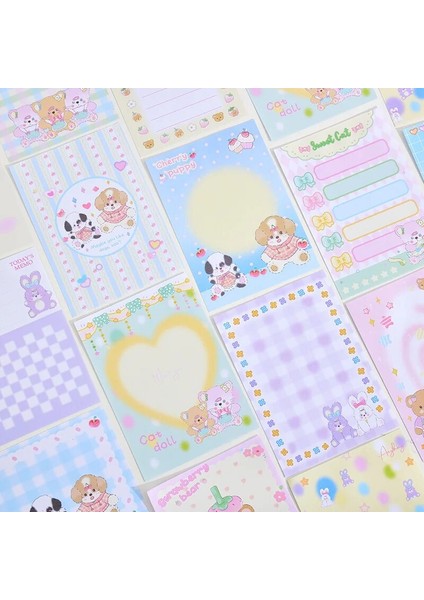 Bir Stil 64 Sayfa Ins Sevimli Krem Ayı Tavşan Bloknot Planlayıcısı Dıy Dergisi Scrapbooking Dekorasyon Not Kağıdı Okul Malzemeleri Kırtasiye (Yurt Dışından) modelleri