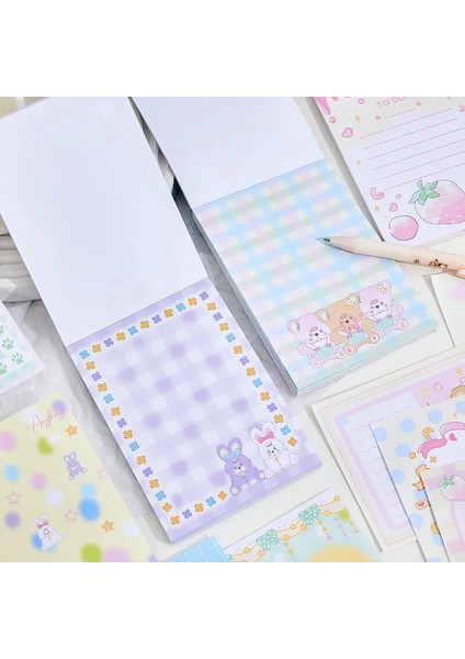 Bir Stil 64 Sayfa Ins Sevimli Krem Ayı Tavşan Bloknot Planlayıcısı Dıy Dergisi Scrapbooking Dekorasyon Not Kağıdı Okul Malzemeleri Kırtasiye (Yurt Dışından) fırsatları