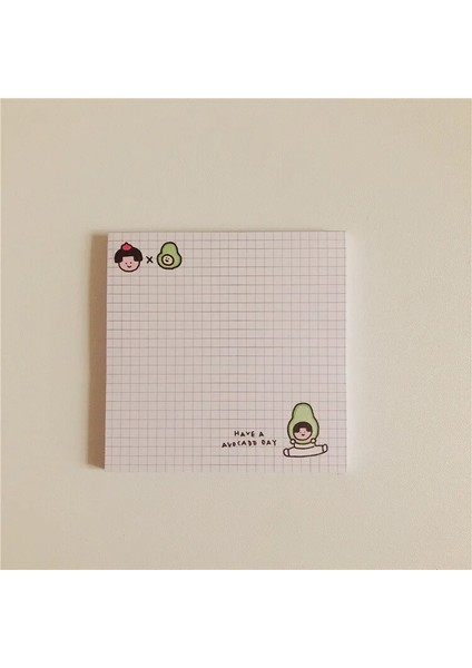 C Tarzı 50 Sayfa Kawaii Karikatür Ekmek Yapışkan Not Pedleri Kendinden Yapışkanlı Not Not Defteri Kontrol Listesi Okul Ofis Malzemeleri Kırtasiye Planlayıcısı (Yurt Dışından)