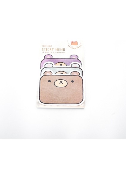 Bir Stil 2 Kitap Karikatür Hayvan Görüntü Yapışkan Not Kawaii Ayı Kedi Bloknot Öğrenci Kırtasiye Okul Ofis Arzı Eetsbooks (Yurt Dışından)
