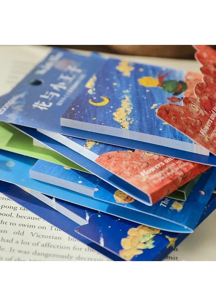 G Tarzı 45 Sayfa Galaksinin Küçük Prensi Yapışkan Not Mesajı Etiket N Kez Not Defteri Scrapbooking Okul Etiket Kırtasiye (Yurt Dışından) modelleri