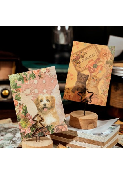 E Tarzı Vintage Özel Koleksiyon Serisi Malzeme Kağıt Yapışmaz Not Kağıdı Scrapbooking Dergisi Deco Dıy Kolaj Kırtasiye (Yurt Dışından) fiyatları