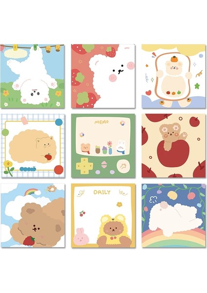Ben Tarzım Eets Kawaii Ayı Ailesi Serisi Bloknot Öğrenci Dizüstü Kırtasiye Sevimli Günlüğü Yapışkan Notlar Ofis ve Okul Malzemeleri (Yurt Dışından) modelleri