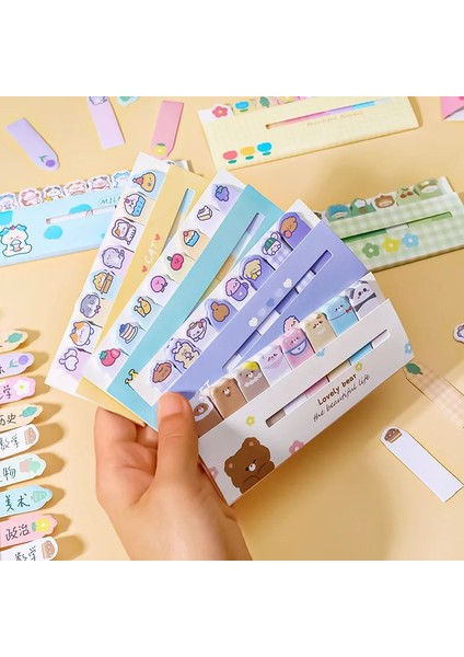 No.3 Tarzı Kawaii Bloknot Imleri Yaratıcı Sevimli Ayı Kedi Köpek Yapışkan Notlar Endeksi Yayınlandı It Planlayıcısı Kırtasiye Kağıt Çıkartmalar (Yurt Dışından)