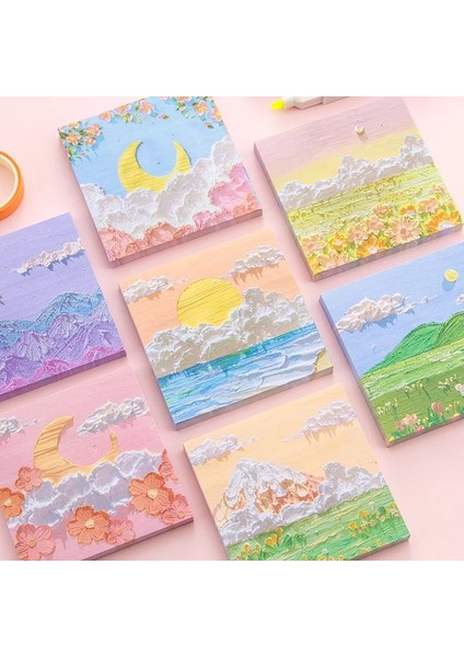 No.12 Tarzı Kawaii 3D Yağlıboya Yapışkan Notlar Pad Kırtasiye Kağıt Çıkartmalar Yayınlandı It Bloknot Not Defteri Okul Malzemeleri Ofis Aksesuarları (Yurt Dışından) fiyatları