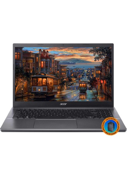 Aspire 5 A515-57-525E NX.KN3EY.003A15 I5-12450H 16GB 512SSD 15.6" Fullhd W11P Taşınabilir BILGISAYAR-CNT016