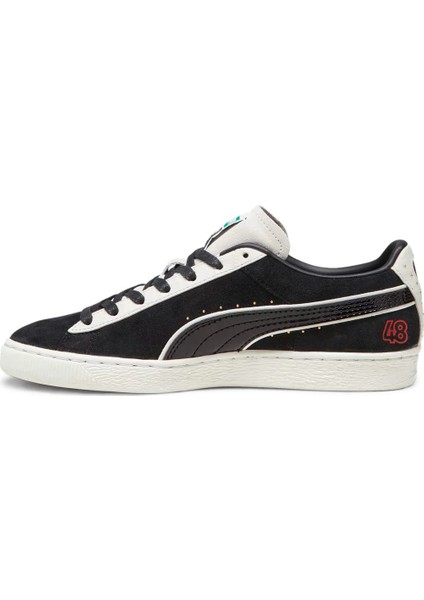 393255-01 Suede Collectors Edition Siyah Sneaker Spor Ayakkabı