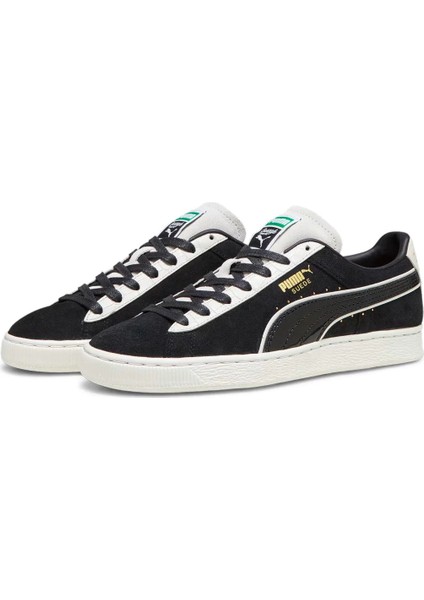 393255-01 Suede Collectors Edition Siyah Sneaker Spor Ayakkabı modelleri