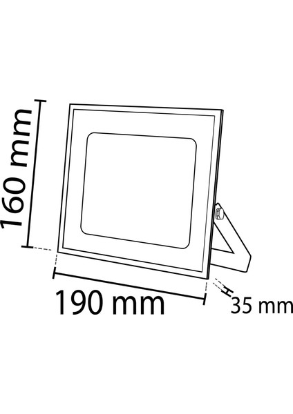 LED Projektör 30W Noas