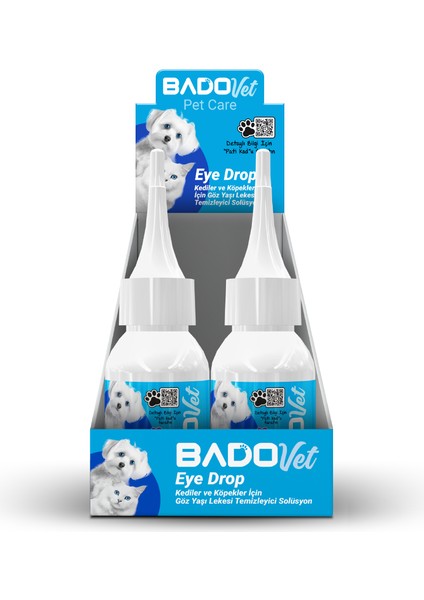 Kedi ve Köpek Göz Yaşı Lekesi Çıkarıcı Eye Drop 50ML