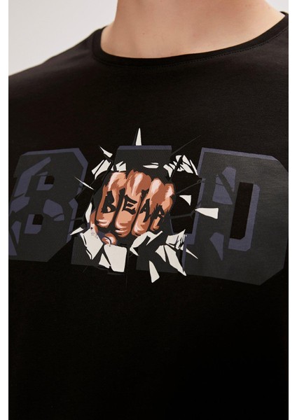 Bang Erkek Siyah T-Shirt 24.01.07.058-C01 modelleri