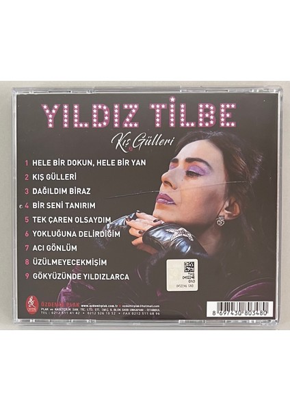 Yıldız Tilbe Kış Gülleri CD (Orjinal Dönem Baskı Cd)