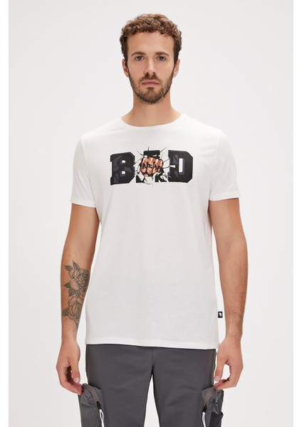 Bang Erkek Beyaz T-Shirt 24.01.07.058-C04 fırsatları