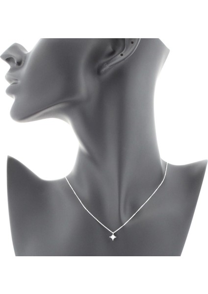 Prenses Kesim Pırlanta Tektaş Kolye fırsatları