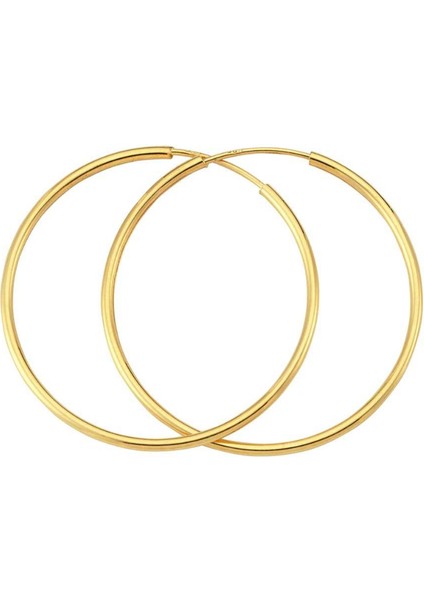 Altın Halka Küpe 3.20 Gram