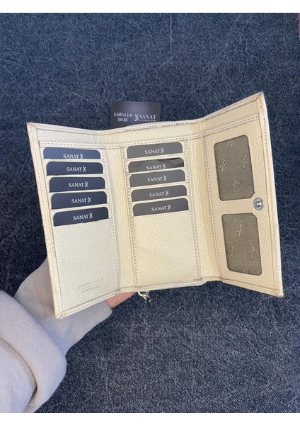 SL-2238 Deri Çok Kartlıklı ve Fermuarlı Cüzdan (16,5 Cm/9cm) Sanat Leather fiyatları