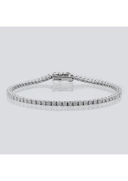 2.25CT (G-H Vs) Suyolu Pırlanta Bileklik