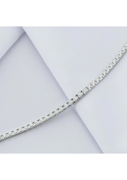 6.29CT (E-F Vs) Pırlanta Suyolu Bileklik