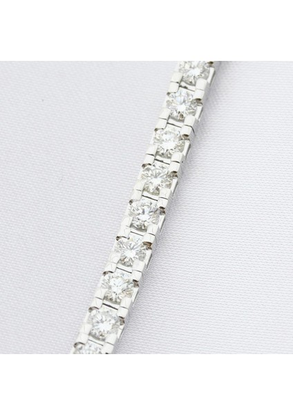 6.29CT (E-F Vs) Pırlanta Suyolu Bileklik
