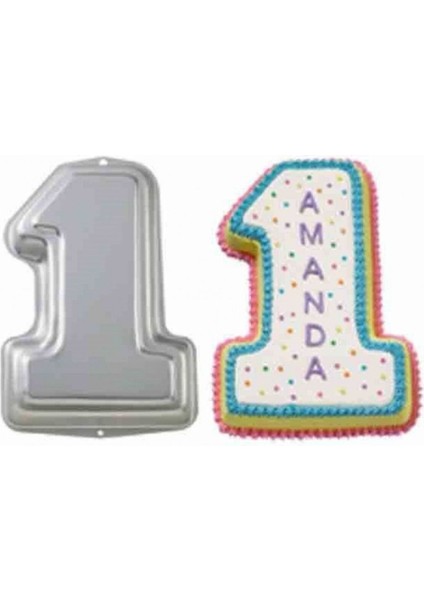 Büyük Boy 1 Yaş Kek Kalıbı 32.5X22X5 cm