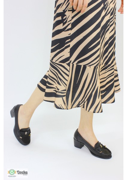 Mammimia Kadın Hakiki Deri Alçak Topuklu Ortopedik Klasik Ayakkabı M25/YA-ALİCE modelleri