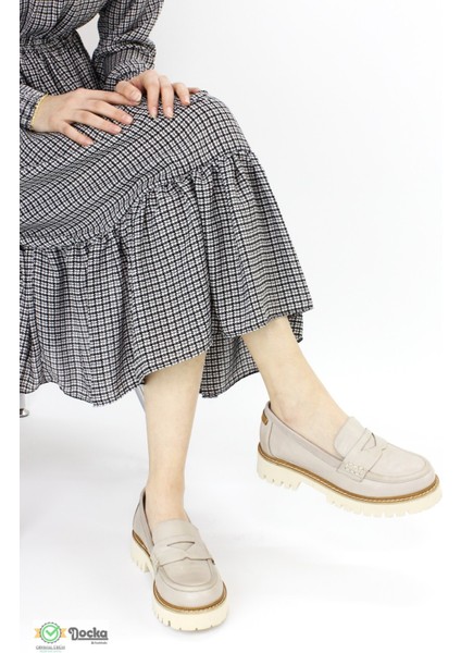 Mammimia Kadın Hakiki Deri Ortopedik Günlük Loafer Ayakkabı M25/YA-MOLE modelleri