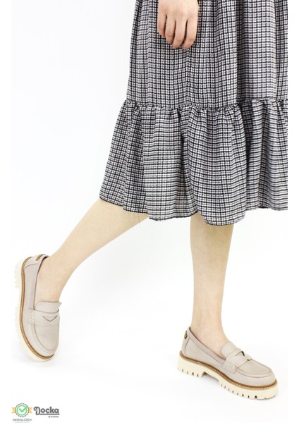 Mammimia Kadın Hakiki Deri Ortopedik Günlük Loafer Ayakkabı M25/YA-MOLE fırsatları